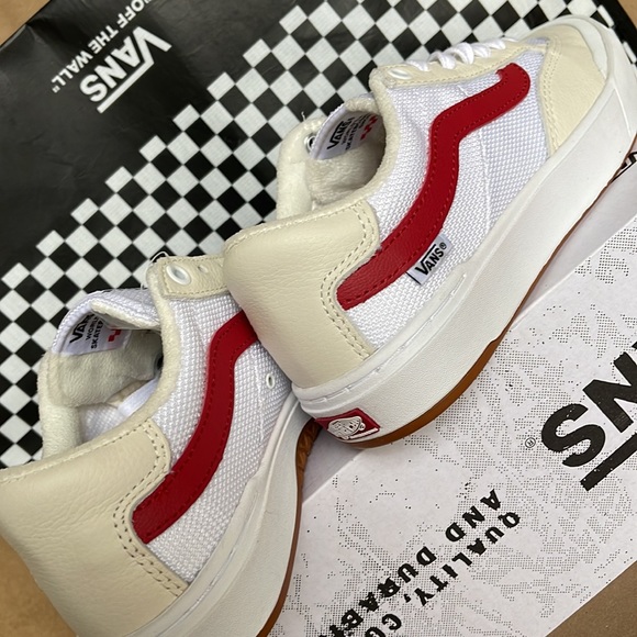 Vans Berle Sport Vtg White/Chili Pepper WMNS sneakers - Picture 15 of 16